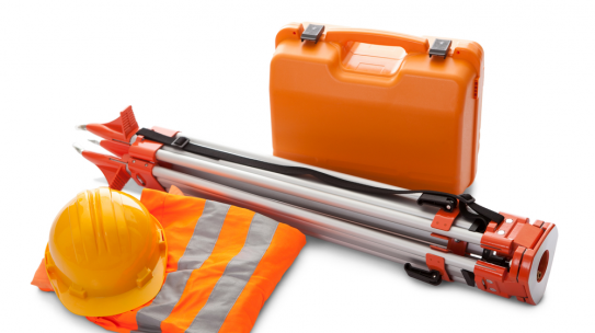 Engineering-geodesy (Executive survey) work implementation project in non-residential building