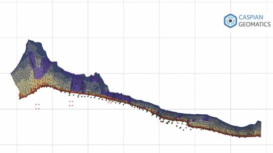 Performing Bathymetric Investigation in Southern Coasts of the Caspian Sea